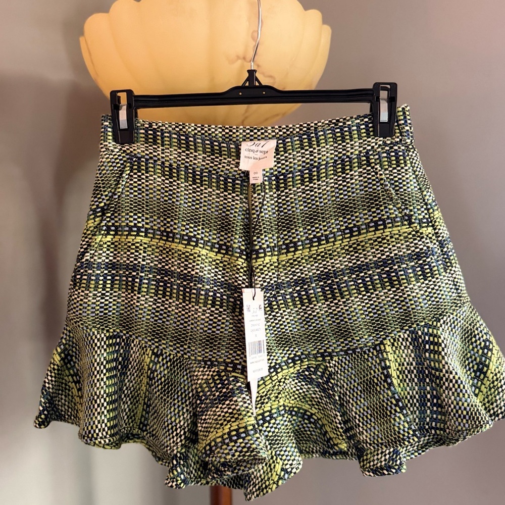 Cinq à Sept Oasis Multi Textured Short - Skirt